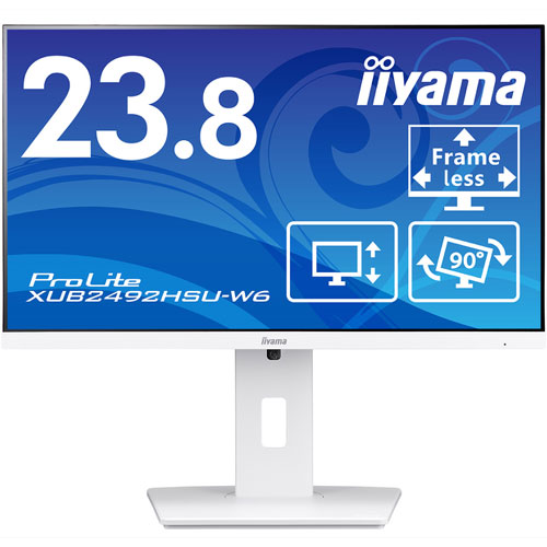 イーヤマ ProLite XUB2492HSU-W6 [液晶ディスプレイ 23.8型/1920×1080]