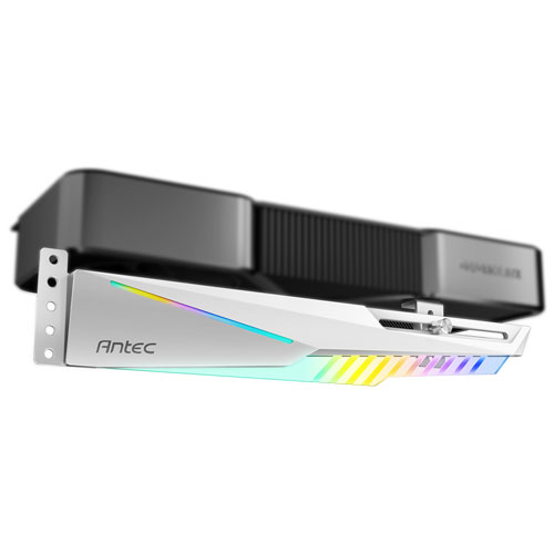 ANTEC AT-HGPUH-ARGB-W [Dagger ARGB WHITE ARGB対応GPUサポートブラケット ホワイト]