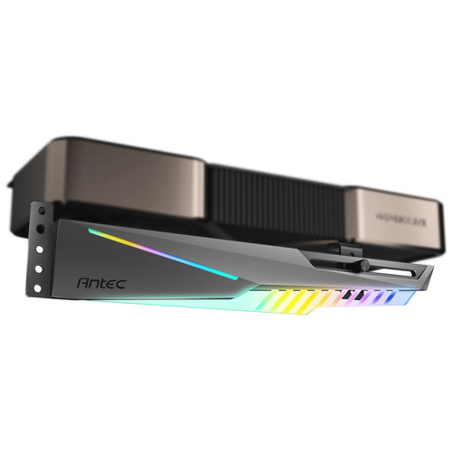 ANTEC AT-HGPUH-ARGB-BK [Dagger ARGB BLACK ARGB対応GPUサポートブラケット ブラック]