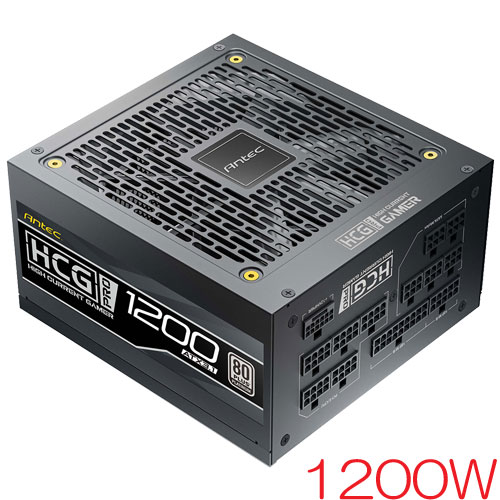 ANTEC ATX 12V 3.1電源 80PLUS Platinum認証 HCG1200 PRO Platinum ATX3.1 1200W