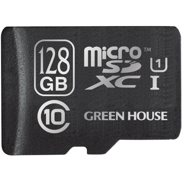 グリーンハウス GH-SDMRXCUB128G [microSDXCカード UHS-I U1 クラス10 128GB]