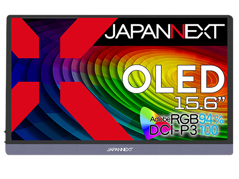 JAPANNEXT JN-MD-OLED156UHDR [有機ELディスプレイ 15.6型/3840×2160/ブラック]