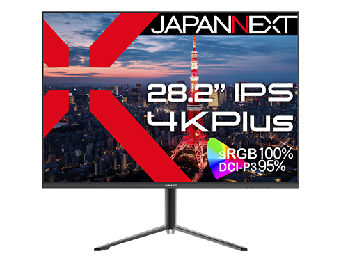 JAPANNEXT JN-282IPS4KP [液晶ディスプレイ 28型/3840×2560/ブラック]