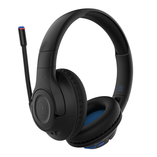 Belkin AUD006btBLK [SoundForm Inspire 子供用ワイヤレスヘッドホン ブラック]