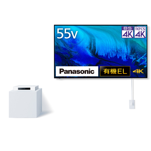 パナソニック TH-55LW2L [ウォールフィットテレビ 55V型4K有機ELテレビ/壁掛け設置用]
