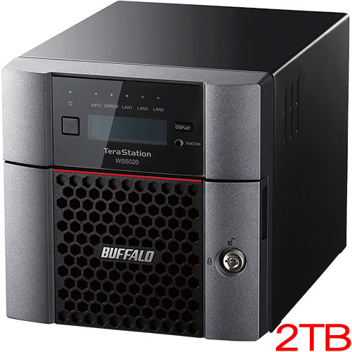 バッファロー WS5220DN02S5 [TeraStation WSIoT2025ST デスク2ベイ 2TB]