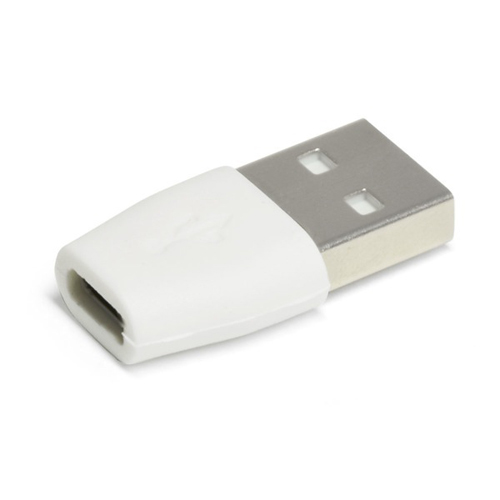 日本トラストテクノロジー MUU20A-WH [microUSB→USB2.0(A)変換コネクター (ホワイト)]