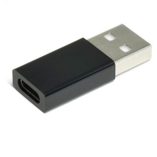 日本トラストテクノロジー TCU20A-BK [TypeC→USB2.0(A)変換コネクター (ブラック)]
