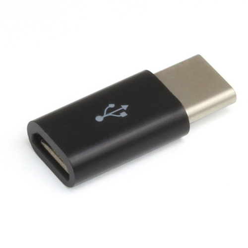 日本トラストテクノロジー TCMA-BK [microUSB→TypeC変換コネクター (ブラック)]