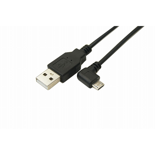 変換名人 USBA-MCLL/CA100 [USB A to micro左L型100cmケーブル]