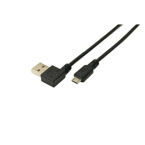変換名人 USBARL-MC/CA100 [USB A(右L)→micro100cmケーブル]