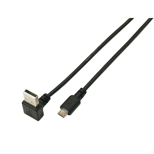変換名人 USBAUL-MC/CA100 [USB A(上L)→micro100cmケーブル]