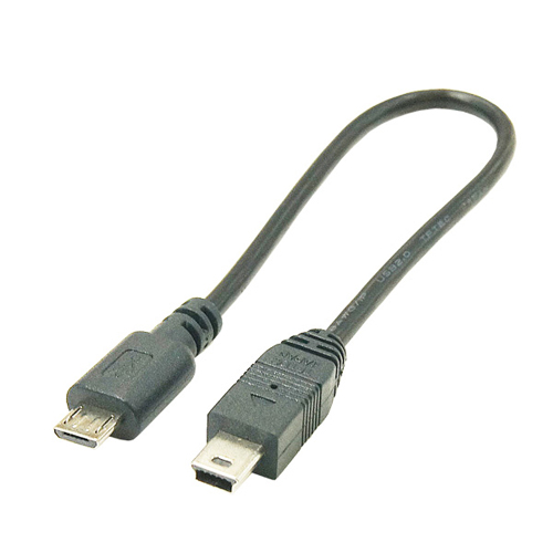 変換名人 USBMCH-M5H20 [USBケーブル20cm microHOST to miniHOST]