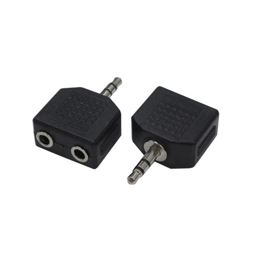 変換名人 AV/352J-35PS(2P) [AVプラグ 3.5(メス)2P to 3.5mm(オス)ステレオ]