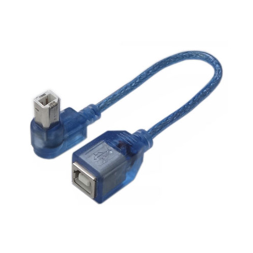 変換名人 USBB-CA20RL [USB BtypeL型ケーブル延長20(右L)]