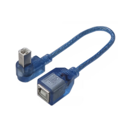 変換名人 USBB-CA20LL [USB BtypeL型ケーブル延長20(左L)]