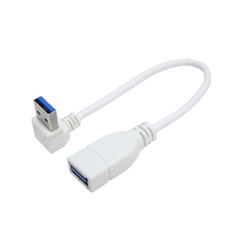 変換名人 USB3A-CA20DL [USB3.0L型ケーブル延長20(下L)]
