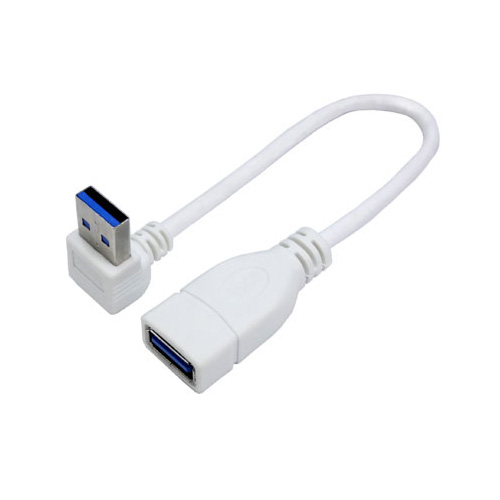 変換名人 USB3A-CA20UL [USB3.0L型ケーブル延長20(上L)]
