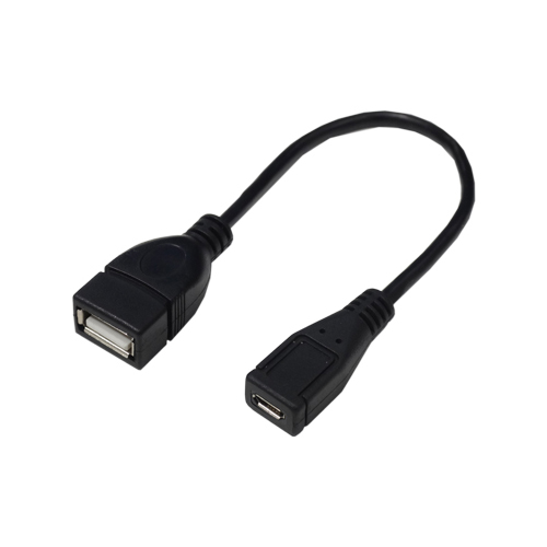 変換名人 USBAB/MCB20 [USBケーブル20 A(メス) to micro(メス)]