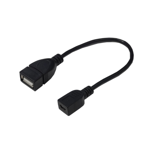 変換名人 USBAB/M5B20 [USBケーブル20 A(メス) to mini(メス)]