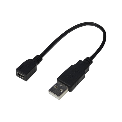 変換名人 USBAA/M5B20 [USBケーブル20 A(オス) to mini(メス)]