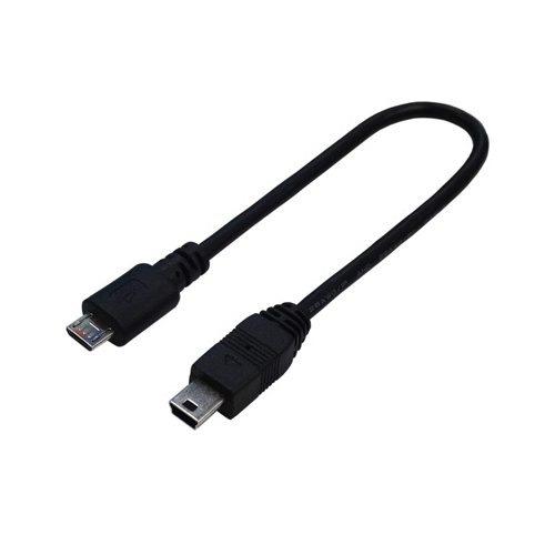 変換名人 USBMCA/M5A20F [USBケーブル20 micro(オス)to mini(オス)]