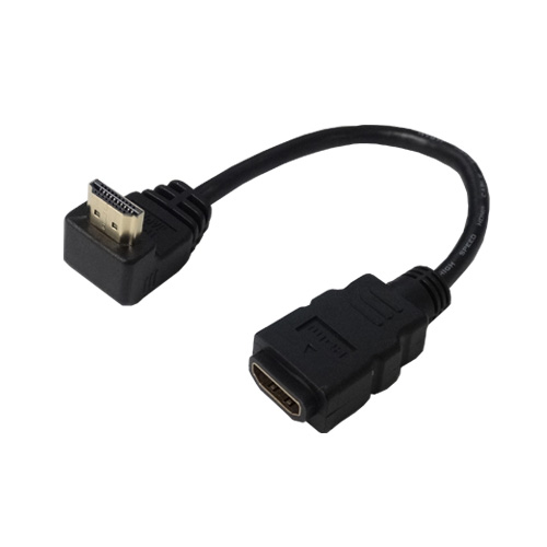 変換名人 HDMI-CA20UL [HDMI L型ケーブル延長20(上L)]