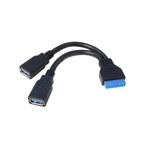 変換名人 MB-USB3/CA [M/B アクセサリー USB3.0 ピンヘッダケーブル]