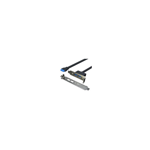 変換名人 PCIB-USB3/2FL [USB3.0 PCIブラケット]