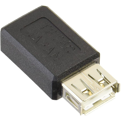 変換名人 USBAB-M5BN [USB A(メス)→miniUSB(メス)]