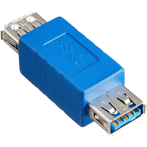 変換名人 USB3AB-AB [変換プラグ USB3.0 A(メス)-A(メス)]
