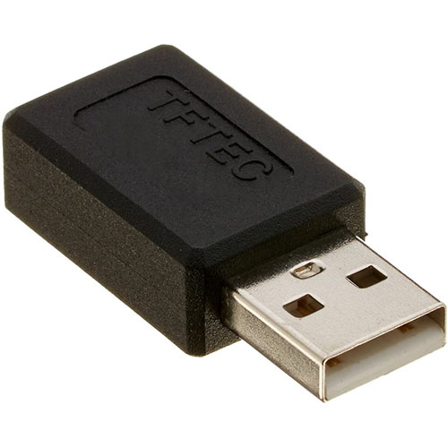 変換名人 USBAA-MCB [変換プラグ USB A(オス)→microUSB(メス)]
