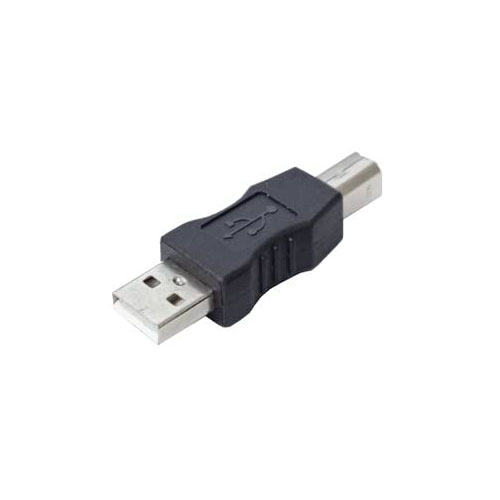 変換名人 USBAA-BA [変換プラグ USB A(オス)→USB B(オス)]