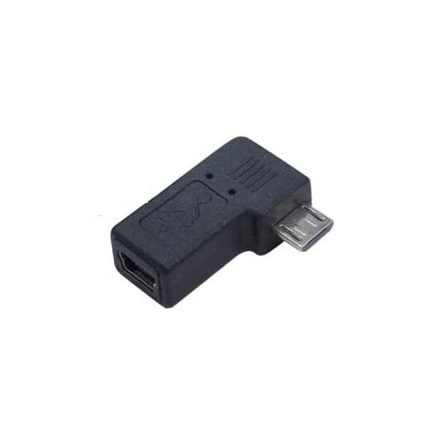 変換名人 USBM5-MCRLF [変換プラグ USB mini5pin→microUSB 右L型]