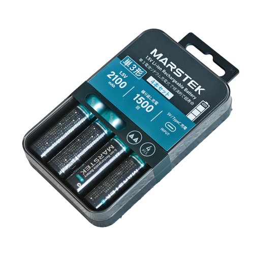 SD 5070C(4P) [1.5V/2100mAh 単3形リチウム充電池 5V/USB-C充電 4本入]
