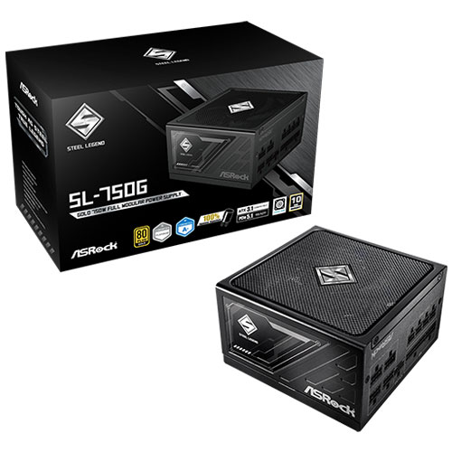 ASRock SL-750G [ATX3.1電源 80PLUS GOLD認証 Steel Legend 750W]