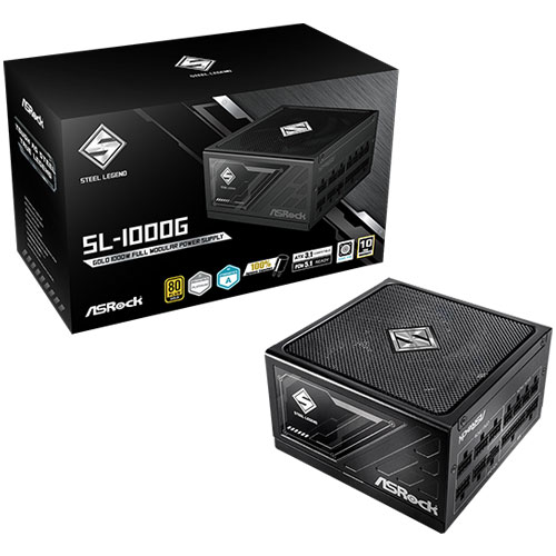 ASRock SL-1000G [ATX3.1電源 80PLUS GOLD認証 Steel Legend 1000W]