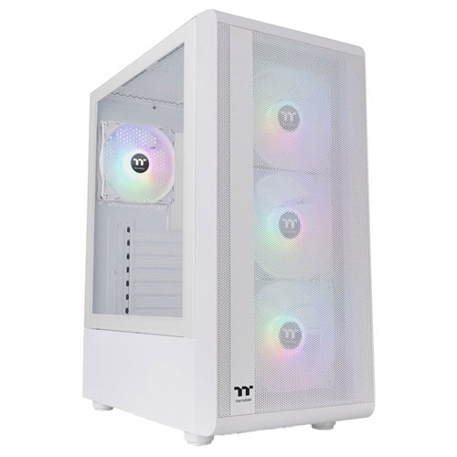 Thermaltake CA-1X2-00M6WN-01 [ATX ミドルタワーケース S200 TG ARGB Plus Snow Edition]