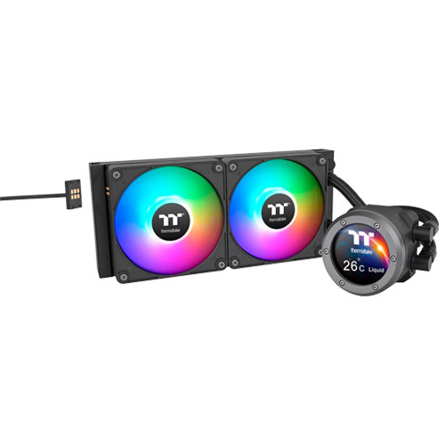 Thermaltake CL-W414-PL12SW-A [水冷一体型CPUクーラー TH240 V2 Ultra EX ARGB Sync]