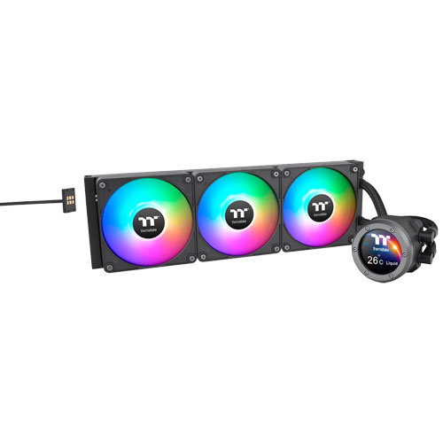 Thermaltake CL-W417-PL14SW-A [水冷一体型CPUクーラー TH420 V2 Ultra EX ARGB Sync]