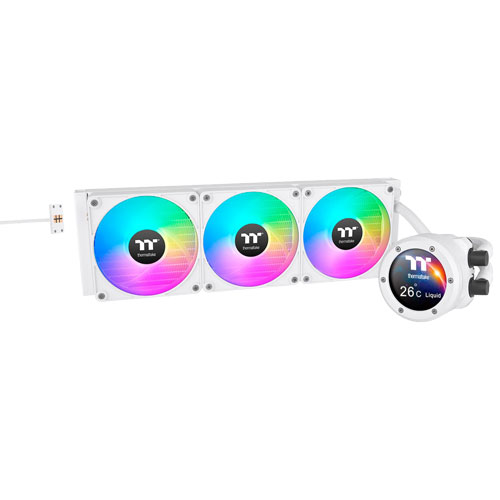 Thermaltake CL-W426-PL12SW-A [水冷一体型CPUクーラー TH360 V2 Ultra EX ARGB Sync - Snow Edition]
