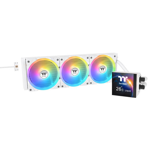 Thermaltake CL-W433-PL12SW-A [水冷一体型CPUクーラー MAGFloe 360 Ultra - Snow Edition]