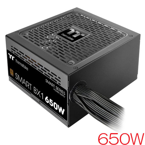 Thermaltake PS-SPD-0650NNFABJ-4 [ATX電源 80PLUS BRONZE認証 Smart BX1 650W]