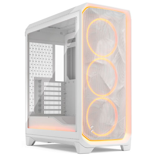 Fractal Design FD-C-MES3A-05 [ATXミドルタワーケース Meshify 3 Ambience Pro RGB White TG Clear Tint]