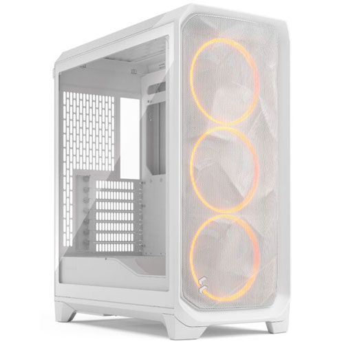Fractal Design FD-C-MES3A-07 [ATXミドルタワーケース Meshify 3 White RGB TG Clear Tint]