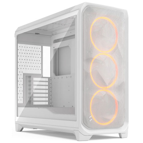 Fractal Design FD-C-MES3X-06 [ATXミドルタワーケース Meshify 3 XL White RGB TG Clear Tint]