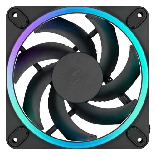 Fractal Design FD-F-MR1-1201 [120mm ケースファン Momentum 12 RGB Black デイジーチェーン接続対応]