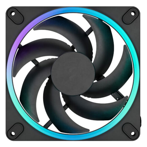 Fractal Design FD-F-MR1-1401 [140mm ケースファン Momentum 14 RGB Black デイジーチェーン接続対応]