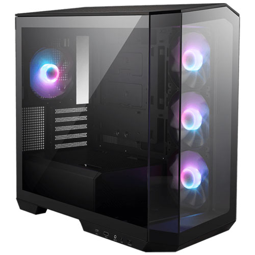 MSI Computer microATXミニタワーケース MAG PANO M100R PZ 背面コネクタ設計