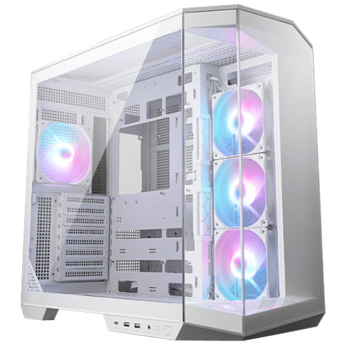 MSI Computer ATXミドルタワーケース MAG PANO 100R PZ WHITE